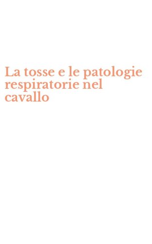 La tosse e le patologie respiratorie nel cavallo