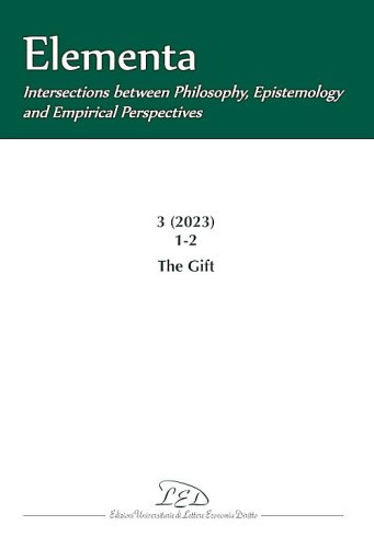 Elementa. Intersections between Philosophy, Epistemology and Empirical Perspectives