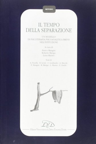 Il tempo della separazione. Un modello di psicoterapia psicoanalitica breve nell'istituzione