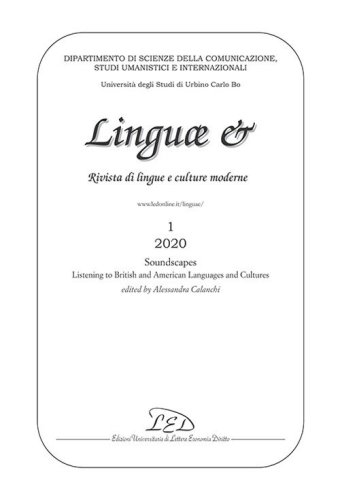 Linguae &. Rivista di lingue e culture moderne. Soundscapes. Listening to British and American Languages and Cultures