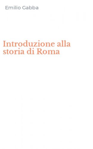 Introduzione alla storia di Roma