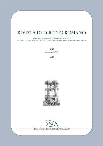 Rivista di diritto romano. Nuova Serie
