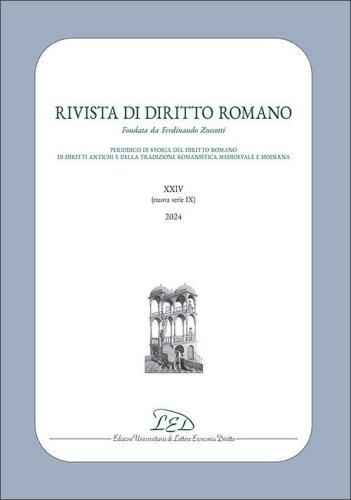 Rivista di diritto romano. Nuova serie