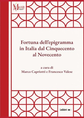 Fortuna dell'epigramma in Italia dal Cinquecento al Novecento