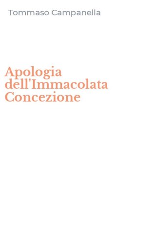 Apologia dell'Immacolata Concezione
