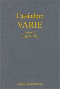 Cassiodoro. Varie