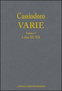 Cassiodoro. Varie