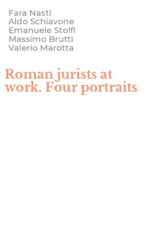 Roman jurists at work. Four portraits
