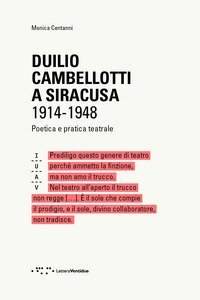 Duilio Cambellotti a Siracusa 1914-1948. Poetica e pratica teatrale