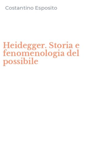 Heidegger. Storia e fenomenologia del possibile