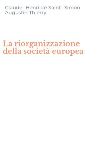 La riorganizzazione della societ&agrave; europea