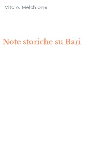 Note storiche su Bari