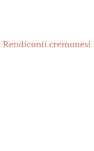 Rendiconti cremonesi