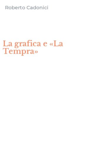 La grafica e &laquo;La Tempra&raquo;