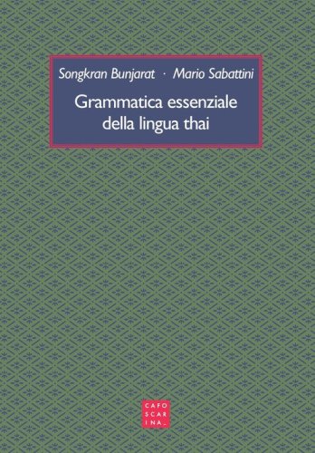 Grammatica essenziale della lingua thai