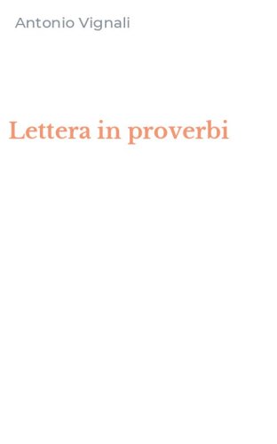 Lettera in proverbi