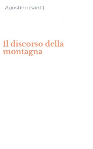 Il discorso della montagna
