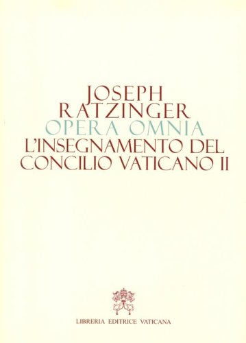 Opera omnia di Joseph Ratzinger