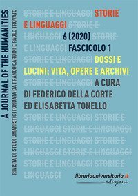 Storie e linguaggi. Rivista di studi umanistici
