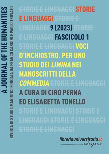 Storie e linguaggi. Rivista di studi umanistici
