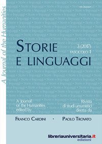 Storie e linguaggi. Rivista di studi umanistici. Ediz. italiana e inglese
