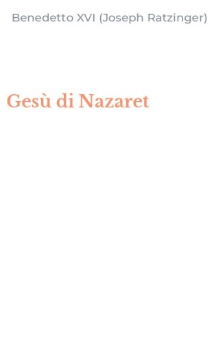 Ges&ugrave; di Nazaret