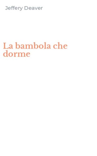 La bambola che dorme