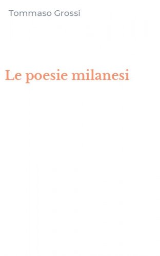 Le poesie milanesi