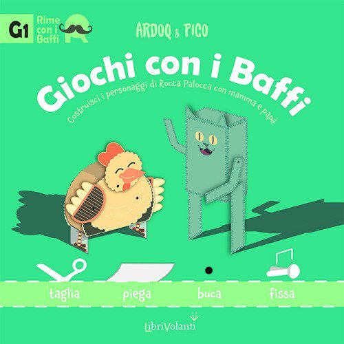 Giochi con i baffi. Costruisci i personaggi di Roca Palocca con mamma e pap&agrave;