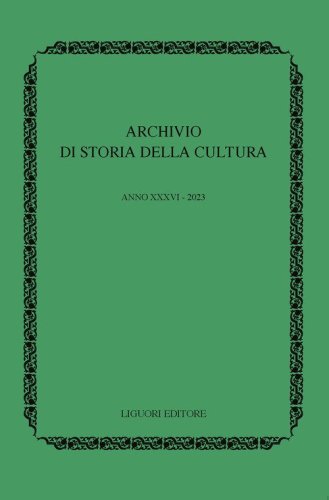 Archivio di storia della cultura
