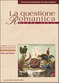 La questione romantica. Rivista interdisciplinare di studi romantici. Nuova serie