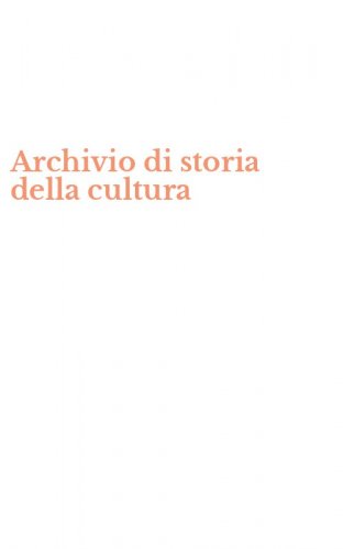 Archivio di storia della cultura