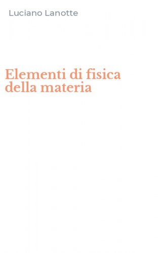 Elementi di fisica della materia