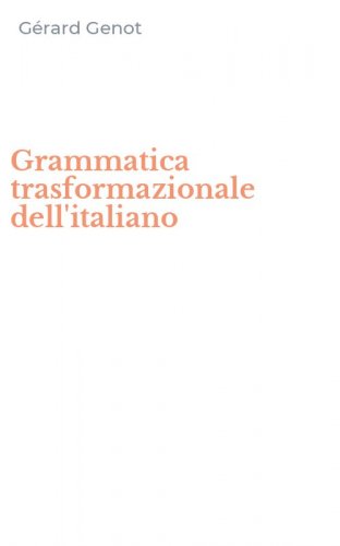 Grammatica trasformazionale dell'italiano
