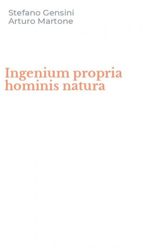 Ingenium propria hominis natura