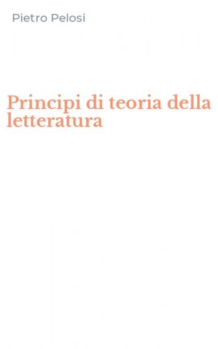 Principi di teoria della letteratura