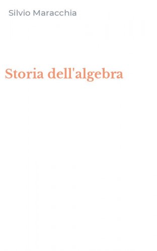 Storia dell'algebra