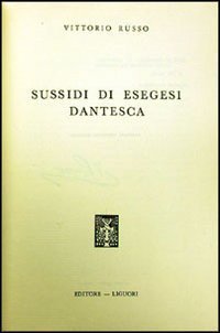 Sussidi di esegesi dantesca