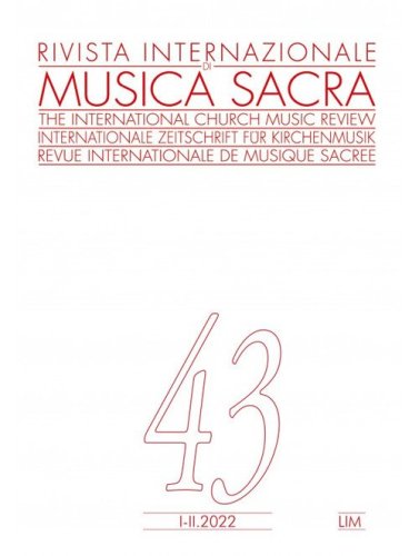 Rivista internazionale di musica sacra