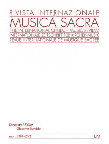 Rivista internazionale di musica sacra