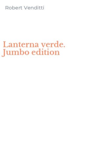 Lanterna verde. Jumbo edition