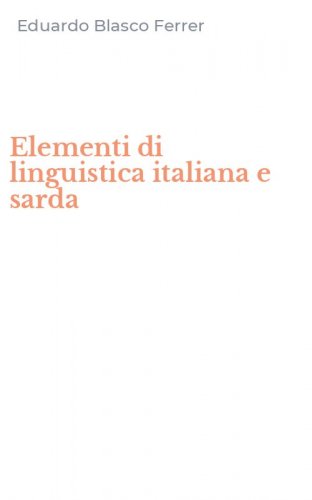 Elementi di linguistica italiana e sarda
