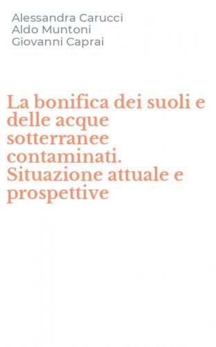 La bonifica dei suoli e delle acque sotterranee contaminati. Situazione attuale e prospettive