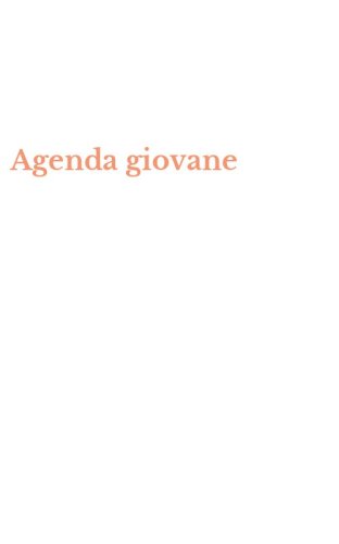 Agenda giovane