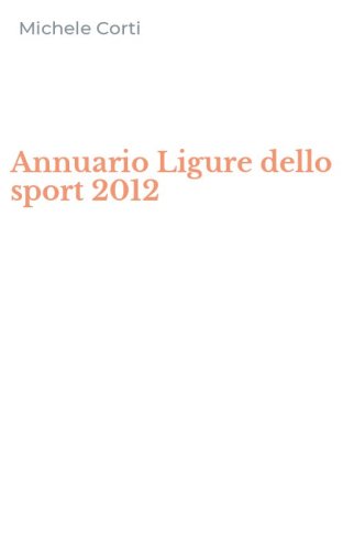 Annuario Ligure dello sport 2012