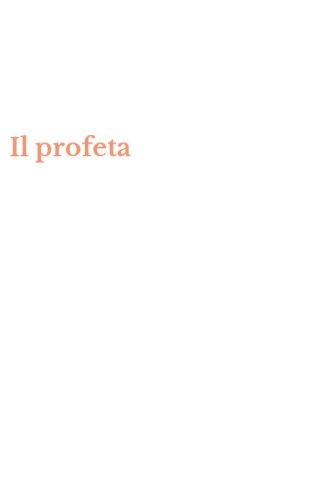 Il profeta