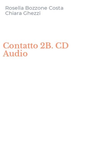 Contatto 2B. CD Audio