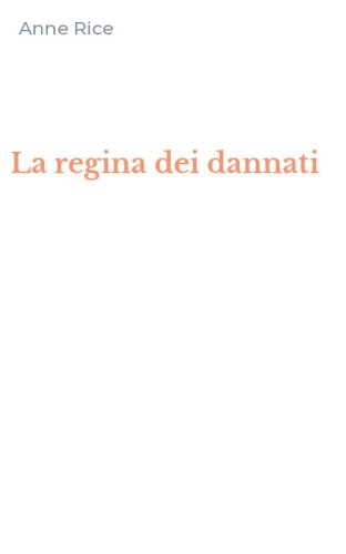 La regina dei dannati