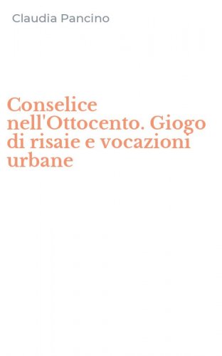 Conselice nell'Ottocento. Giogo di risaie e vocazioni urbane