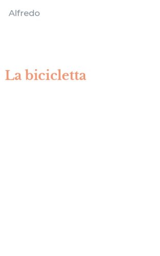 La bicicletta
